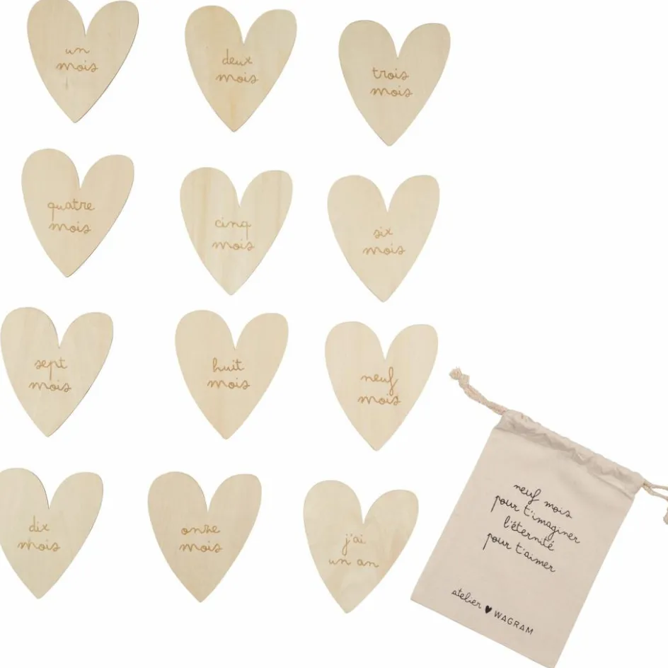 Hot Atelier Wagram Cartes étapes en bois