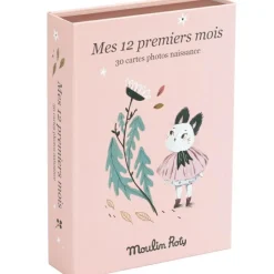 Cartes étapes Mes 12 premiers mois Après la pluie (30 cartes)|Moulin Roty Sale