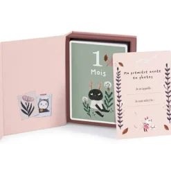 Cartes étapes Mes 12 premiers mois Après la pluie (30 cartes)|Moulin Roty Sale