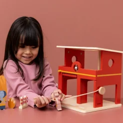 Best Trixie Caserne de pompiers en bois All animals