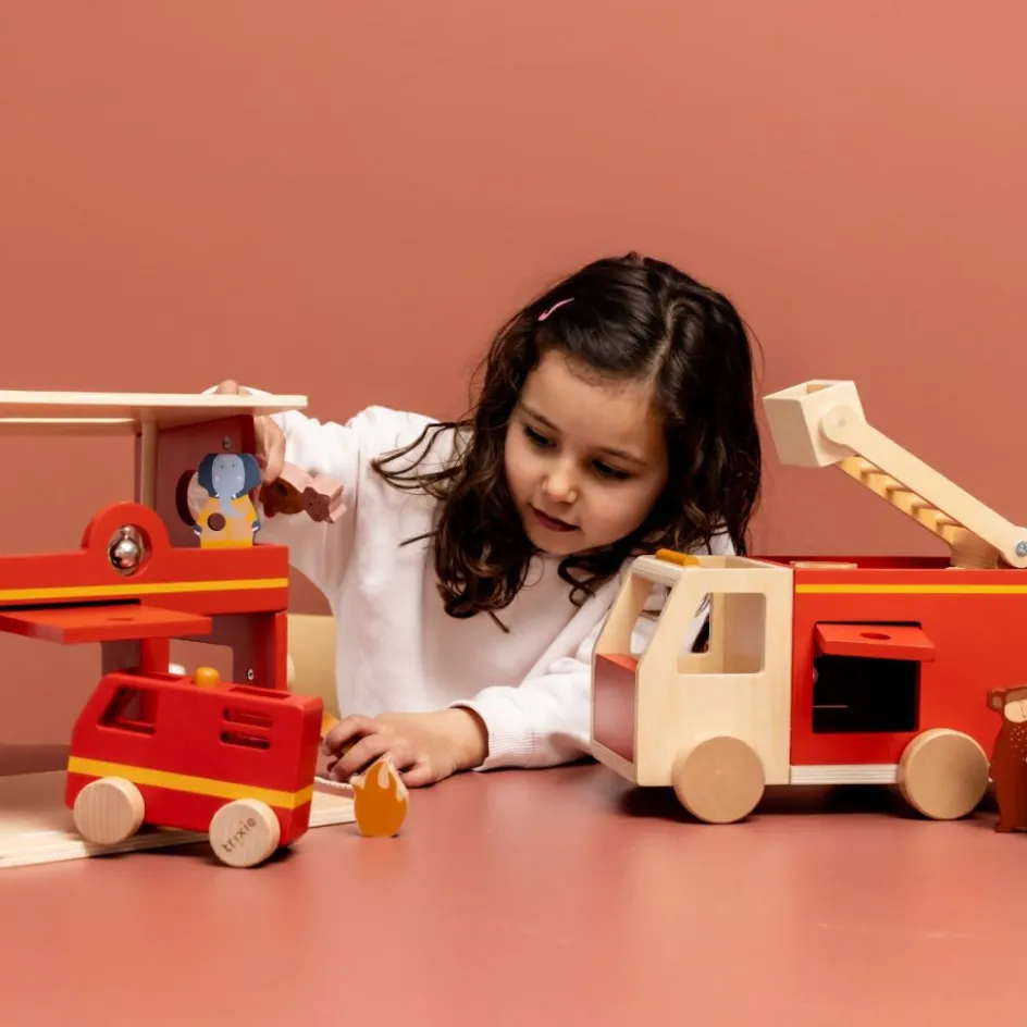 Best Trixie Caserne de pompiers en bois All animals