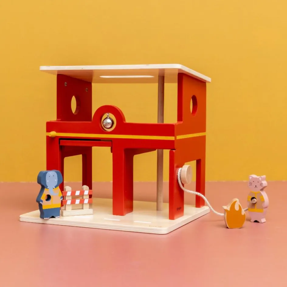 Best Trixie Caserne de pompiers en bois All animals