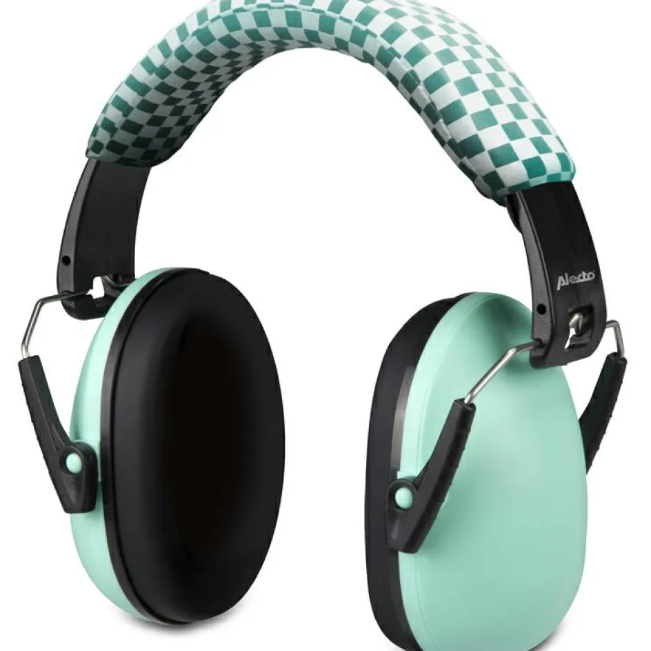 Casque anti bruit pour bébés et enfants vert|Alecto Online