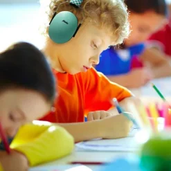 Casque anti bruit pour bébés et enfants vert|Alecto Online