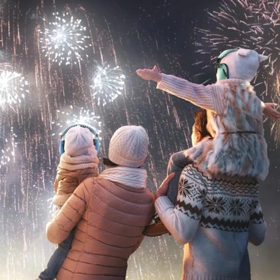 Casque anti bruit pour bébés et enfants bleu - Reconditionné|Alecto Online