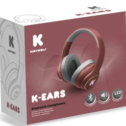 Casque audio rouge|KIDYWOLF Hot