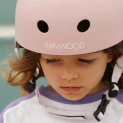 Sale Banwood Casque ECO Dusty Rose (3-7 ans, 50-54 cm)