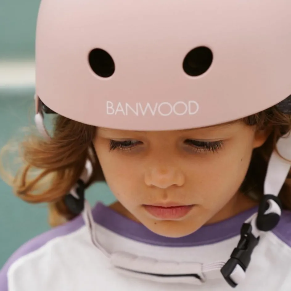 Sale Banwood Casque ECO Dusty Rose (3-7 ans, 50-54 cm)