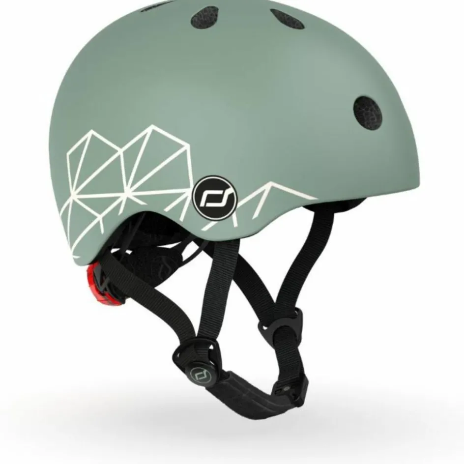 Casque Green Lines XXS (45-51 cm)|Scoot and ride Hot