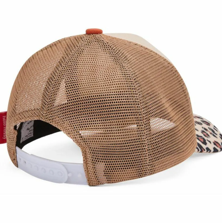 Clearance Hello Hossy Casquette Léopard Dreamers Club Marron (9-18 mois)
