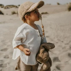 Online Zakuw Casquette Love enfant beige