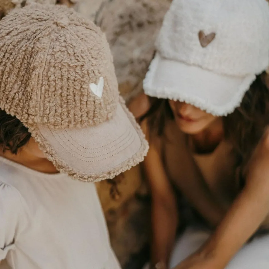 Online Zakuw Casquette Love enfant beige