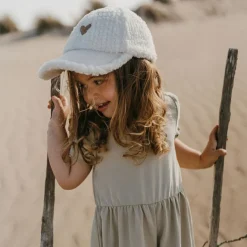 Casquette Love enfant blanc|Zakuw Best