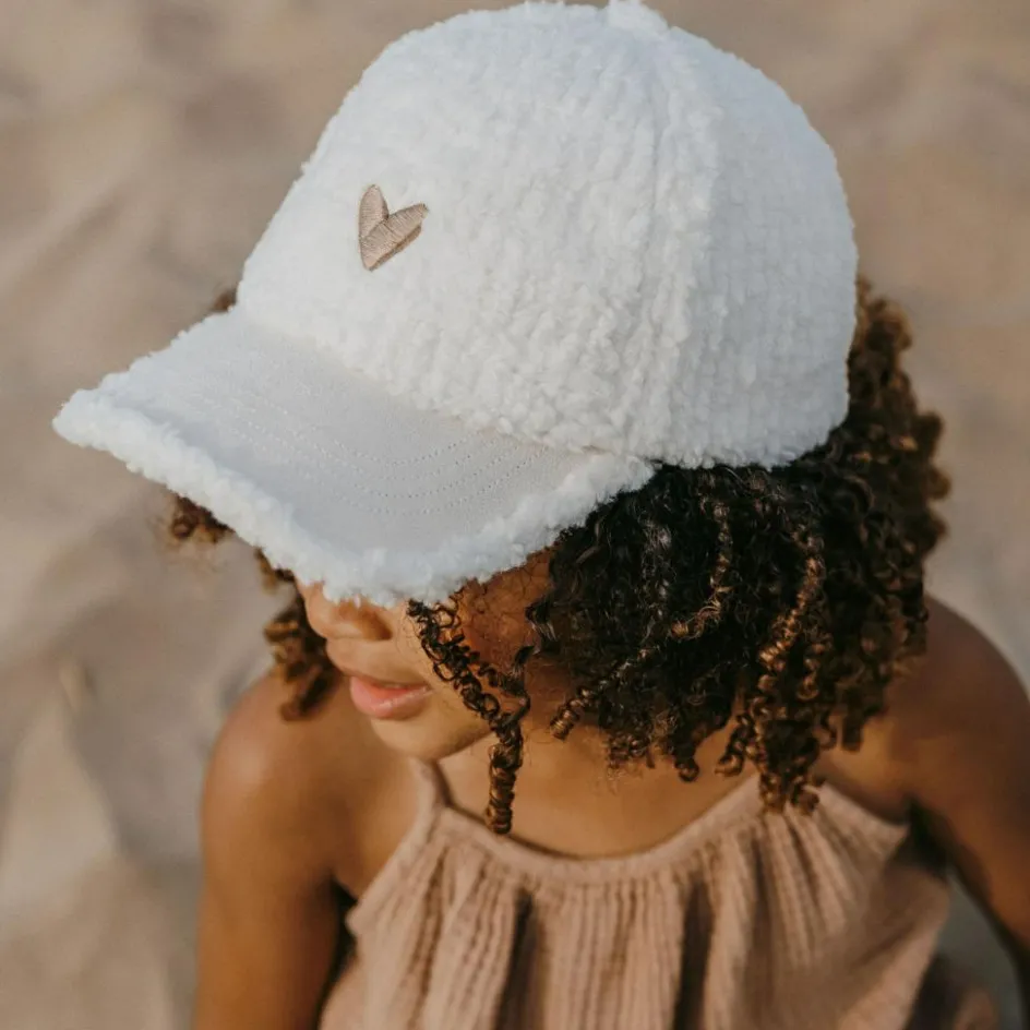Casquette Love enfant blanc|Zakuw Best