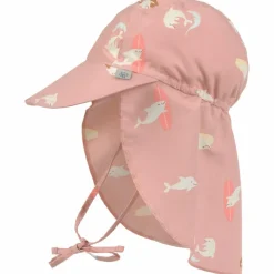 Hot Lässig Casquette protège nuque anti-UV Dauphin pêche (19-36 mois)