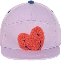 Hot Lässig Casquette visière plate Little Gang Coeur