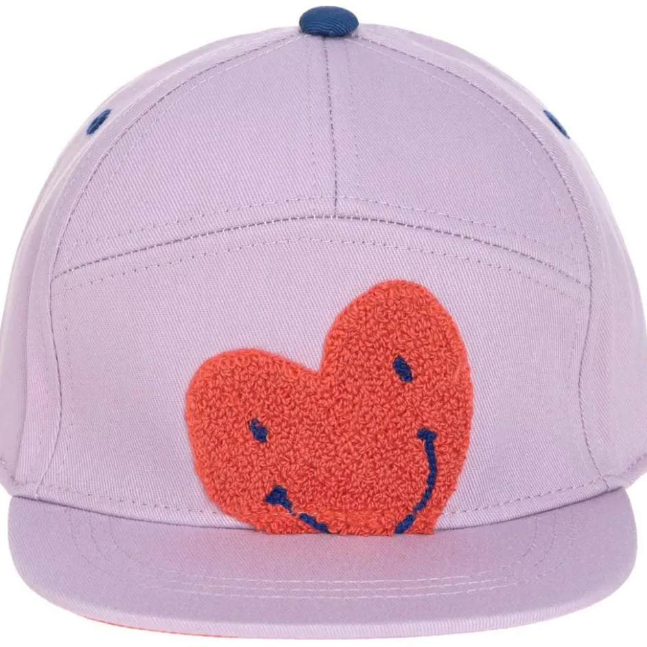 Hot Lässig Casquette visière plate Little Gang Coeur