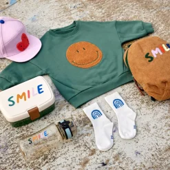 Hot Lässig Casquette visière plate Little Gang Coeur