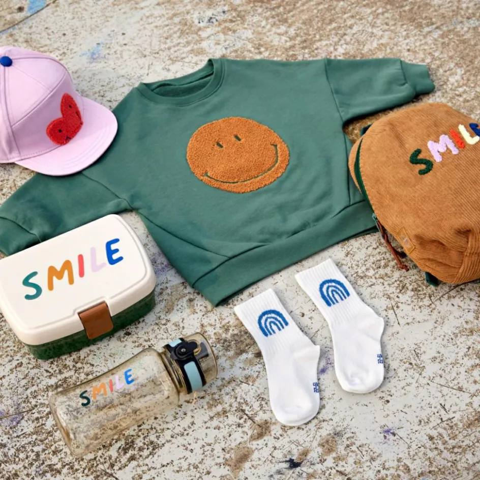 Hot Lässig Casquette visière plate Little Gang Coeur