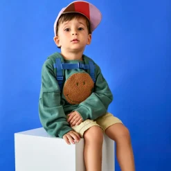 Hot Lässig Casquette visière plate Little Gang Coeur