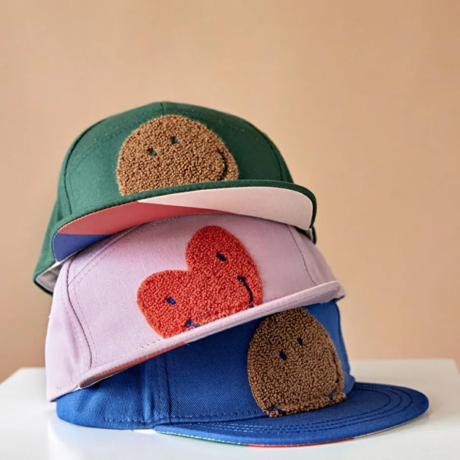 Hot Lässig Casquette visière plate Little Gang Coeur