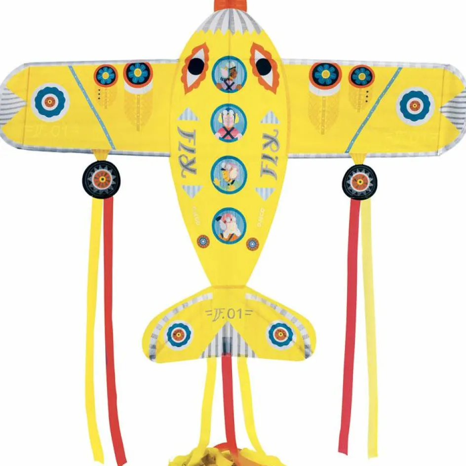 Sale Djeco Cerf-volant avion Maxi Plane