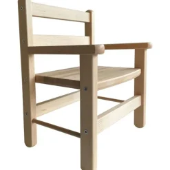 Chaise avec accoudoirs Juliette vernis naturel|Combelle Best