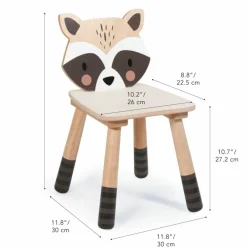 Clearance Tender Leaf Chaise enfant Raton laveur