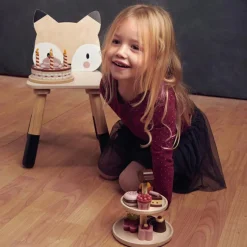 Chaise enfant renard en bois|Tender Leaf Clearance