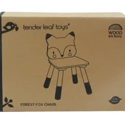 Chaise enfant renard en bois|Tender Leaf Clearance