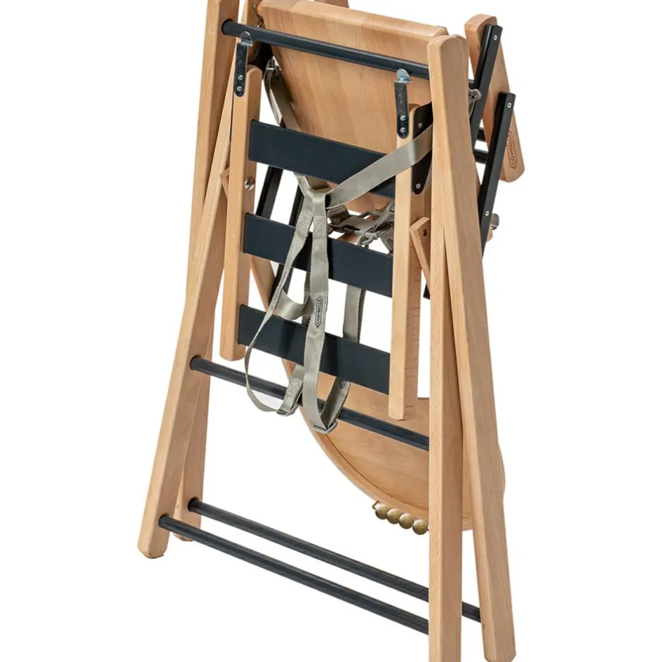 Outlet Combelle Chaise haute extra pliante Sarah hybride anthracite