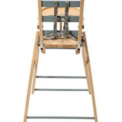 Chaise haute extra pliante Sarah hybride bleu gris|Combelle Sale