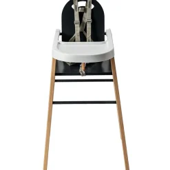 Chaise haute fixe Lili hybride anthracite|Combelle Discount