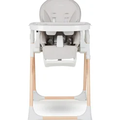 Chaise haute Papum Blanc-Naturel|Quax Clearance