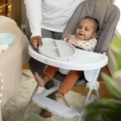 New Ingenuity Chaise haute pliante Sun Valley Ardoise