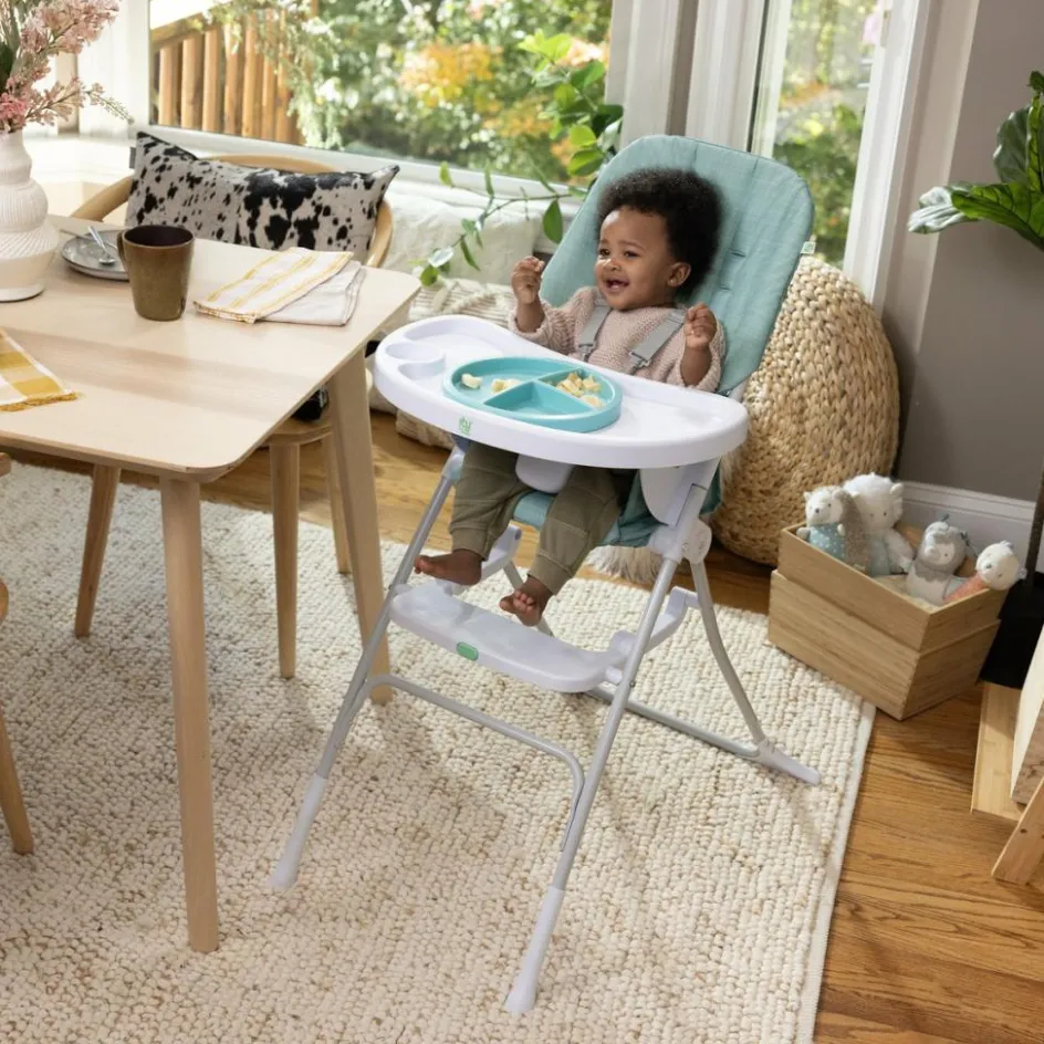 Chaise haute pliante Sun Valley Vert d'eau|Ingenuity Clearance