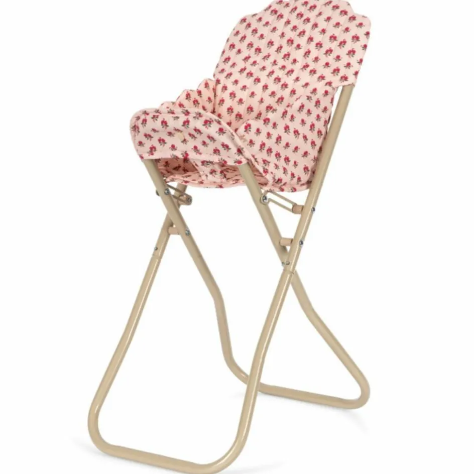 Chaise haute pour poupée Rosie Rose|Konges Slojd Online