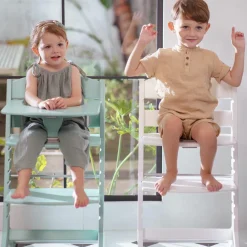 Chaise haute Syt évolutive blanche|Geuther