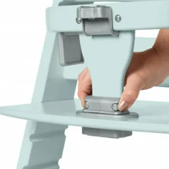 Chaise haute Syt évolutive avec tablette vert menthe|Geuther Online