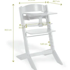 Hot Geuther Chaise haute Syt évolutive vert menthe