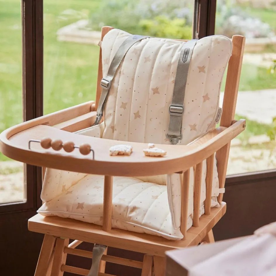 Combelle Chaise haute traditionnelle André fixe