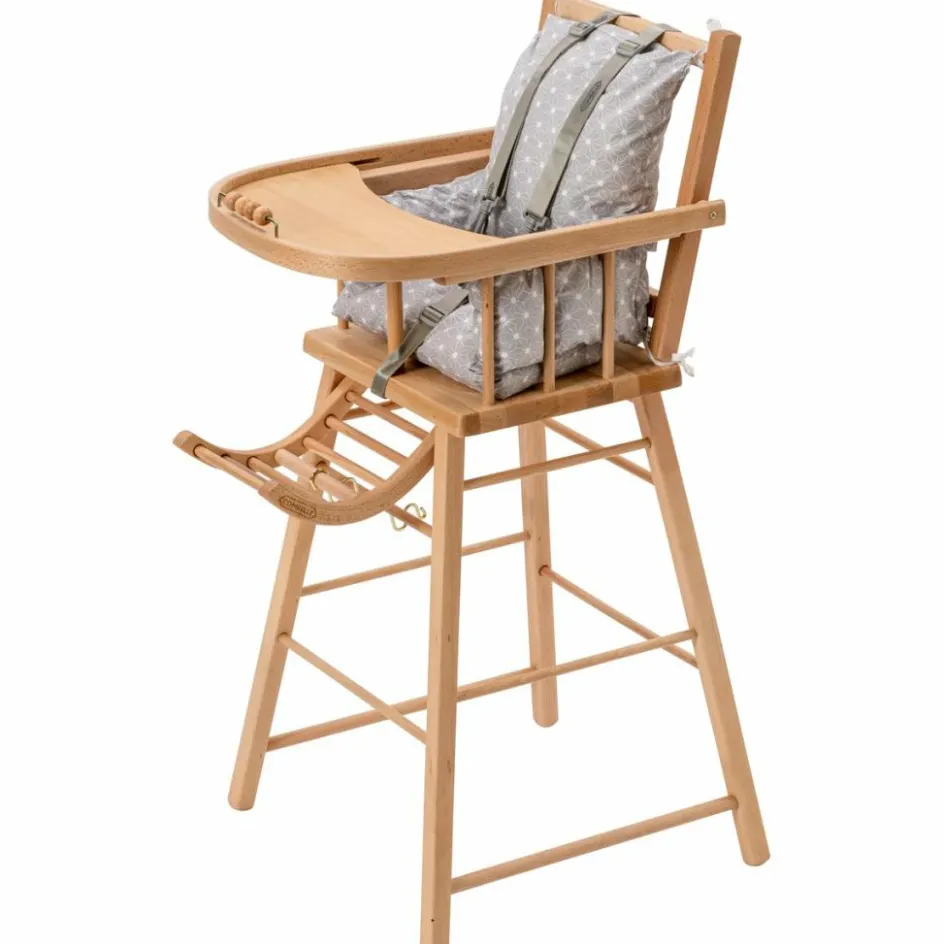 Combelle Chaise haute traditionnelle André fixe