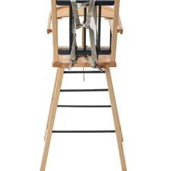 New Combelle Chaise haute traditionnelle André hybride anthracite