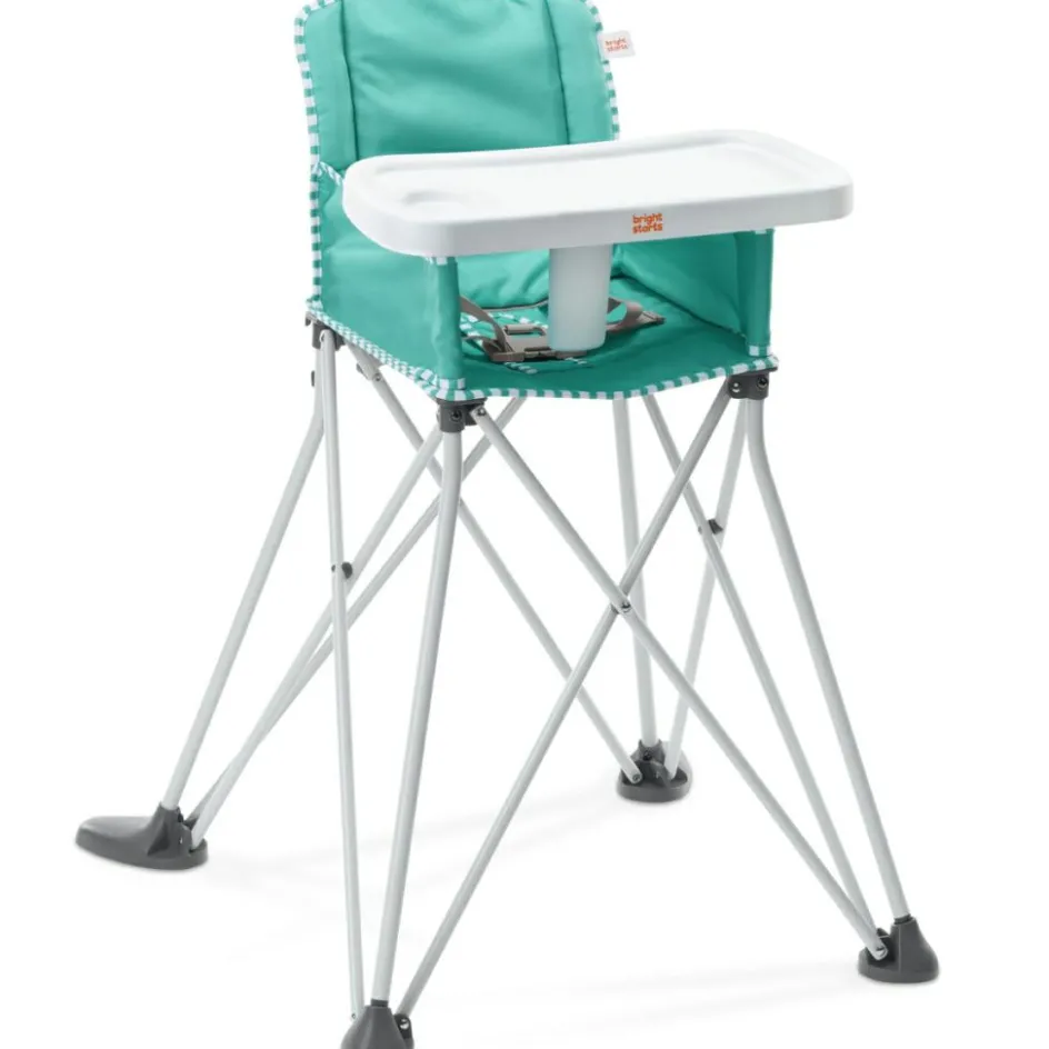 Outlet Bright Starts Chaise haute ultra compacte Pop'N Dine Vert