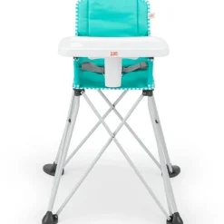 Outlet Bright Starts Chaise haute ultra compacte Pop'N Dine Vert