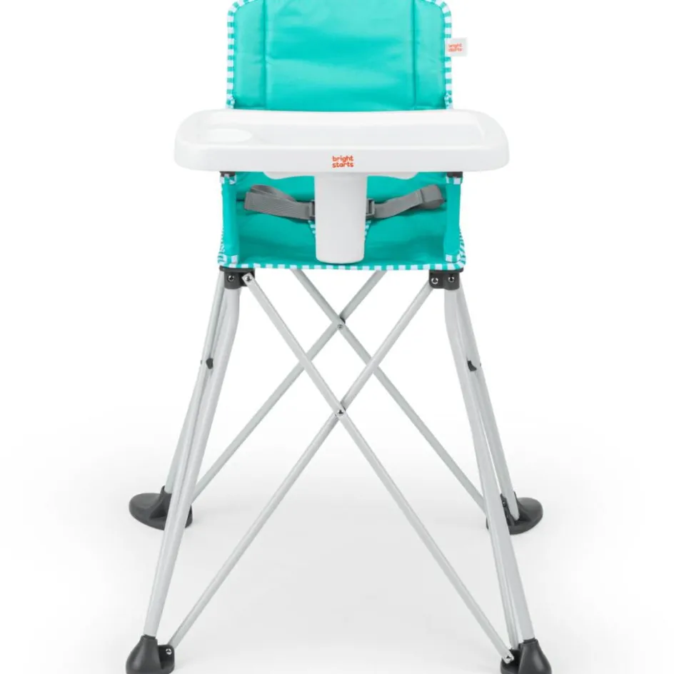 Outlet Bright Starts Chaise haute ultra compacte Pop'N Dine Vert