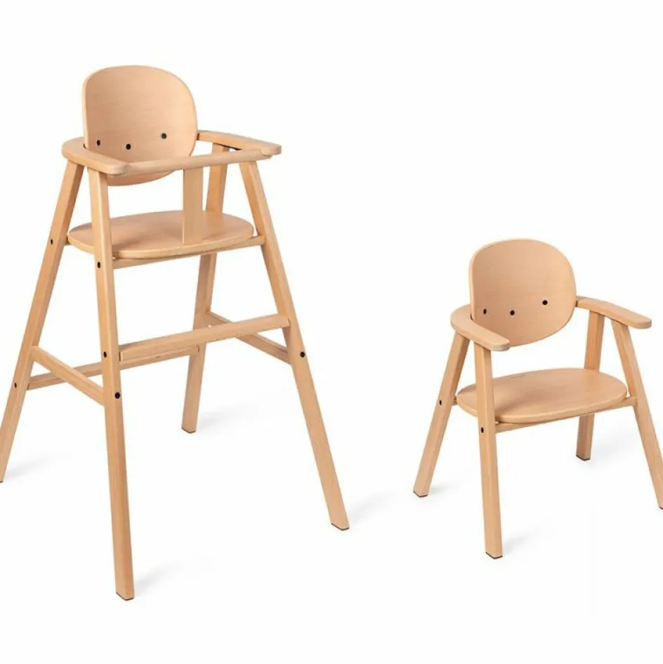 Chaise haute évolutive en bois Growing green 3 en 1|Nobodinoz Online