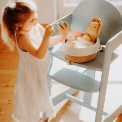 Best Geuther Chaise haute évolutive Filou Up bleue