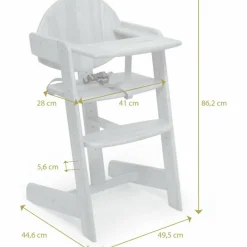 Best Geuther Chaise haute évolutive Filou Up bleue