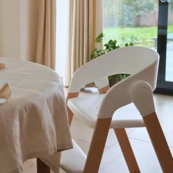 Chaise haute évolutive Grow With Me Pure white|Bo Jungle Outlet